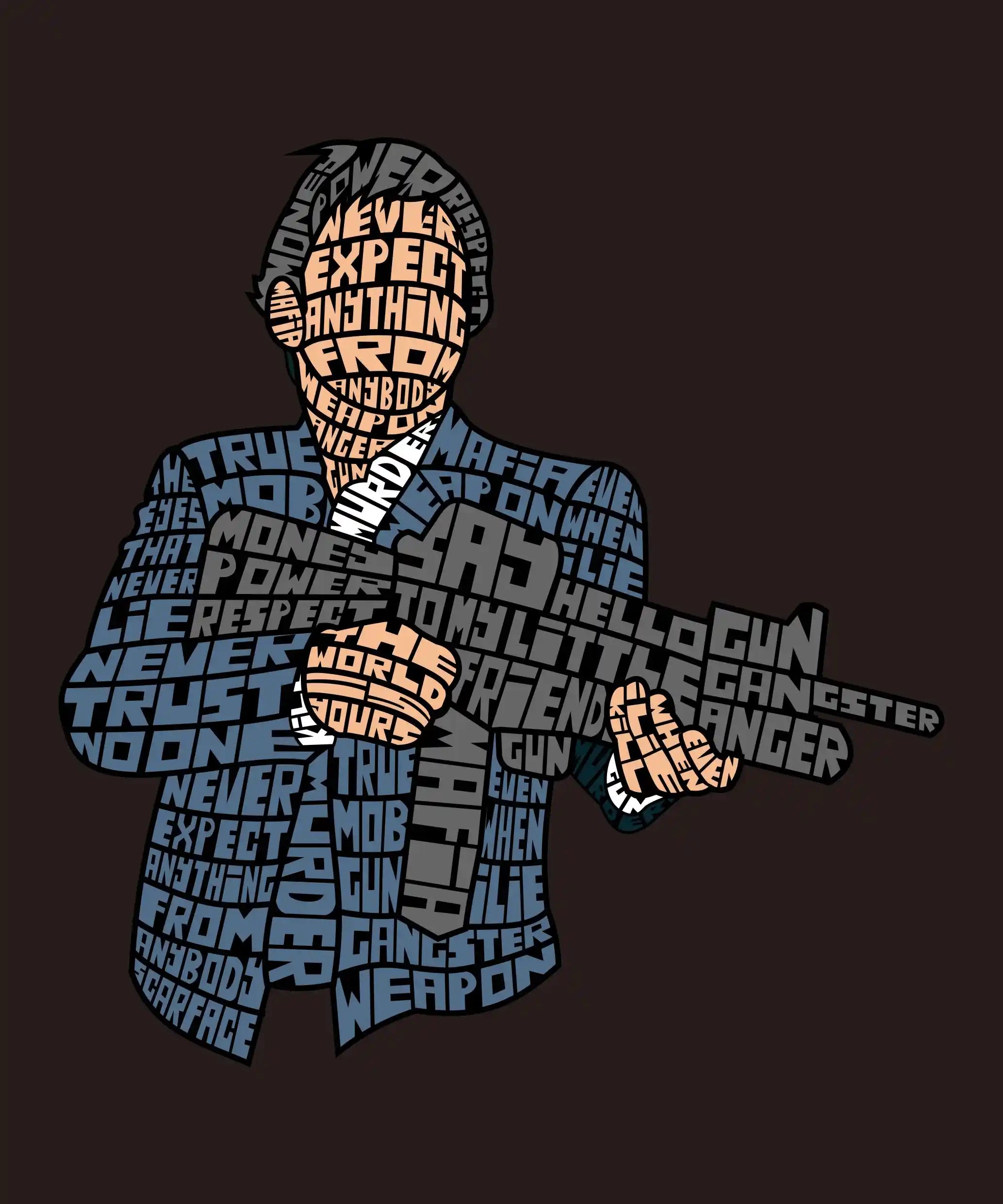 Trendy Calligram 43